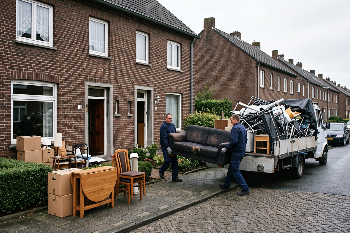 Woningontruiming Heerlen: mijnwerkerswoning in Parkstad